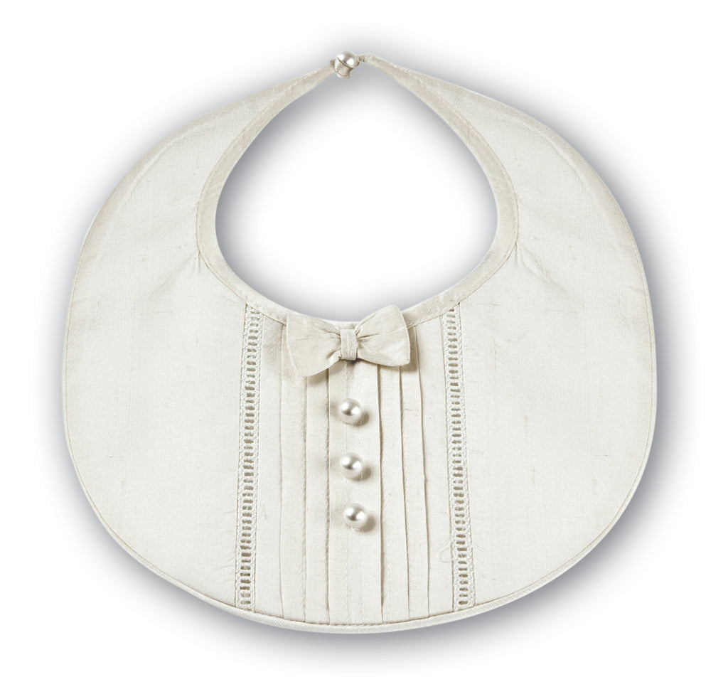 Sarah Louise ivory Bib