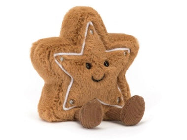 Jellycat Amuseableke star cookie