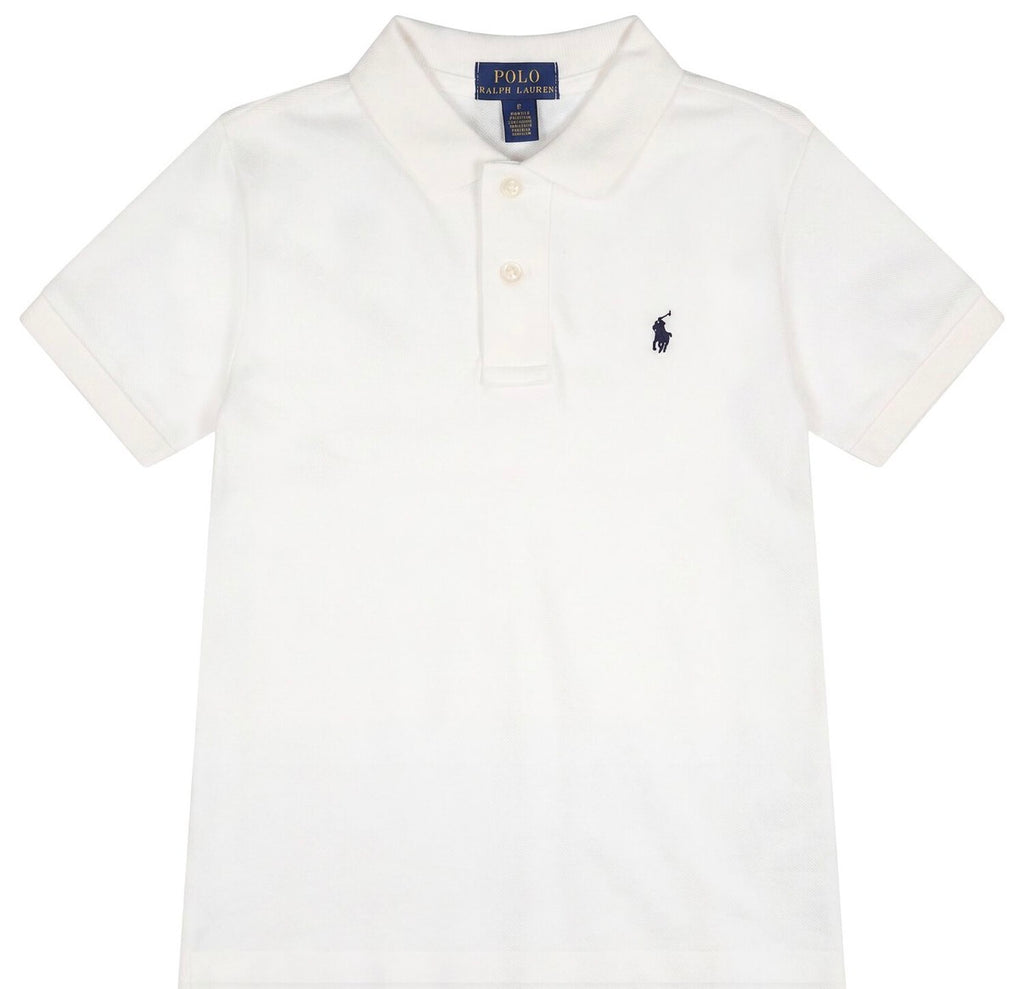 Ralph Lauren Boys cotton mesh short sleeve polo