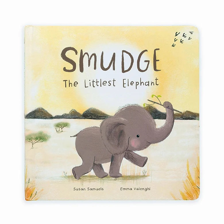 Jellycat Smudge Elephant Book