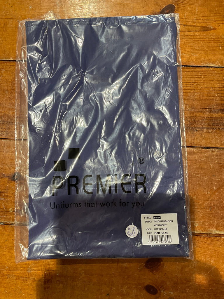 Apron marine blue