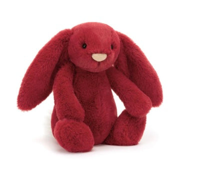 Jellycat Luxe Bashful scarlett Bunny big