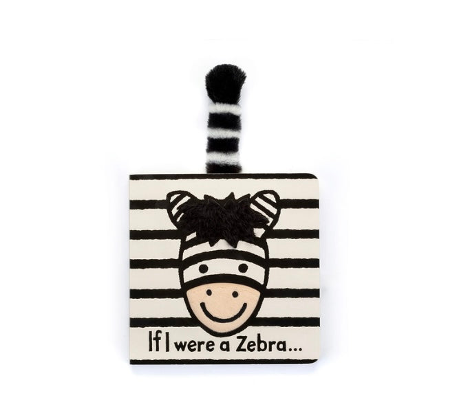 Jellycat If I were a Zebra Book