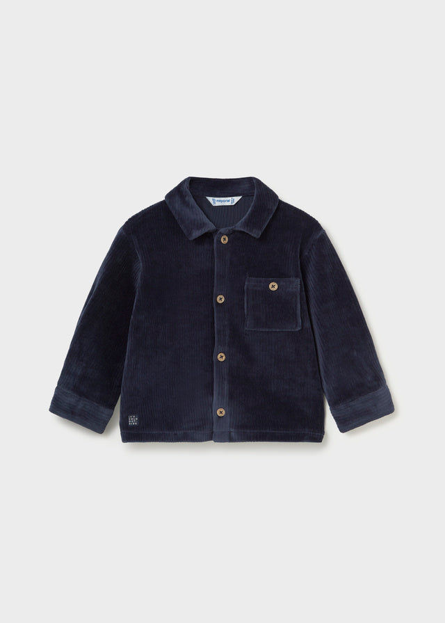 Mayoral boys navy corduroy overshirt 2107