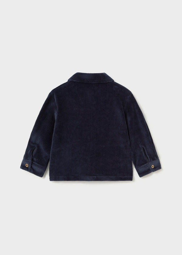 Mayoral boys navy corduroy overshirt 2107