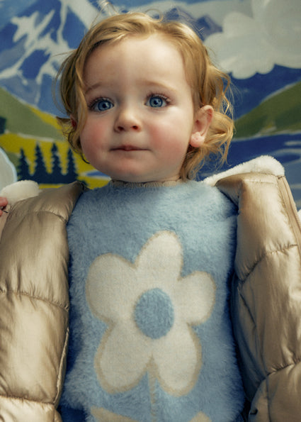 Mayoral girls jumper and jeans set 2383