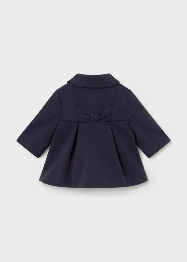 Mayoral baby girls navy coat 2407