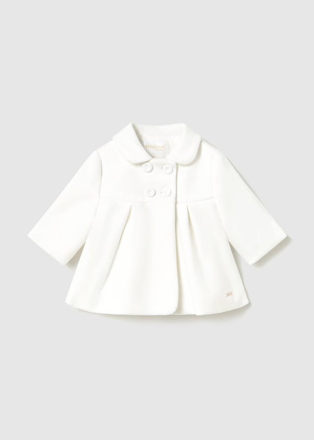 Mayoral baby girls natural coat 2407