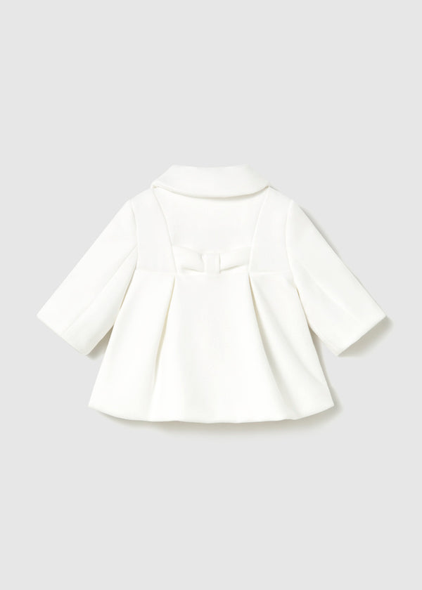Mayoral baby girls natural coat 2407