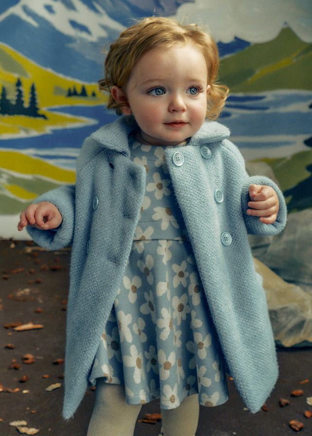 Mayoral chenille coat 2435