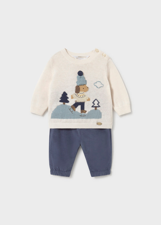 Mayoral boys jersey and long trousers set 2533