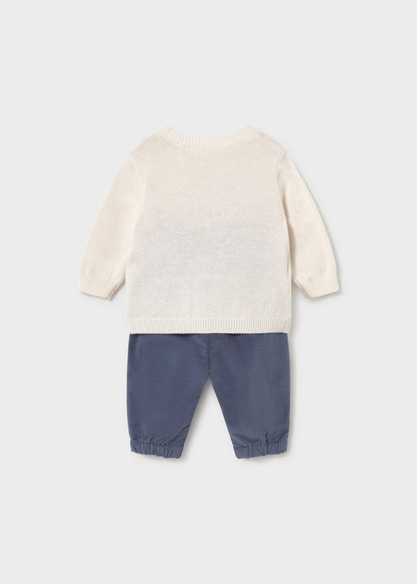 Mayoral boys jersey and long trousers set 2533