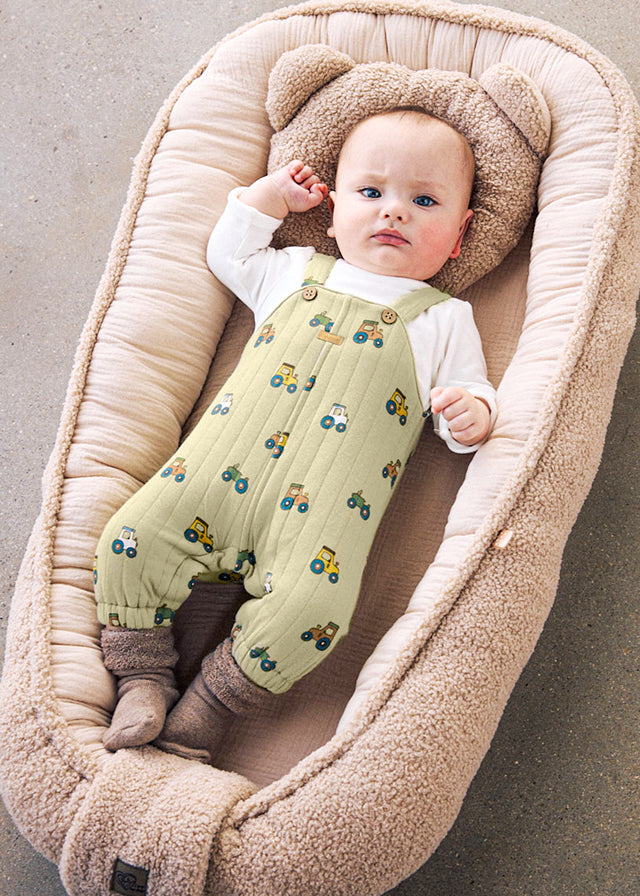Mayoral Boys print dungaree set 2679