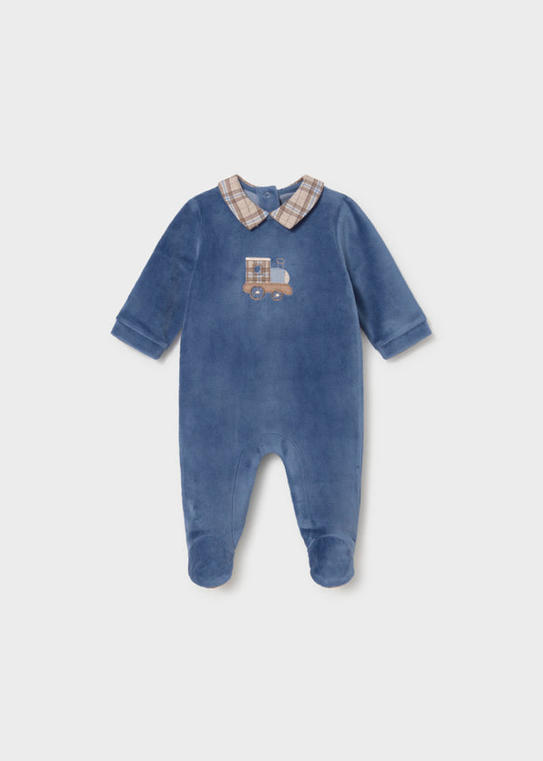 Mayoral Boys Blue Babygrow 2766