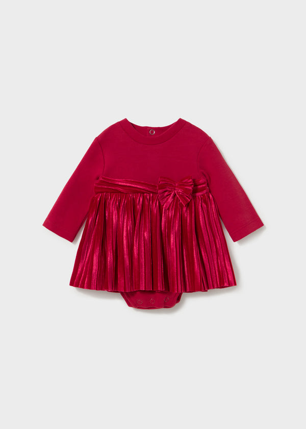 Mayoral girls red romper 2813