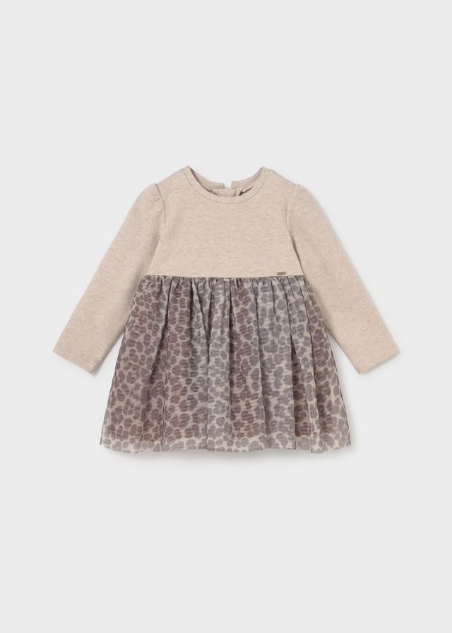 Mayoral knit tulle dress 2941