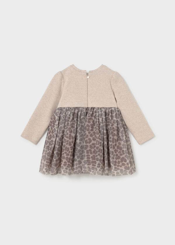 Mayoral knit tulle dress 2941