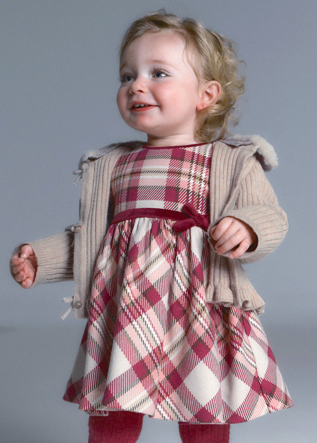 Mayoral Plaid Dress 2944