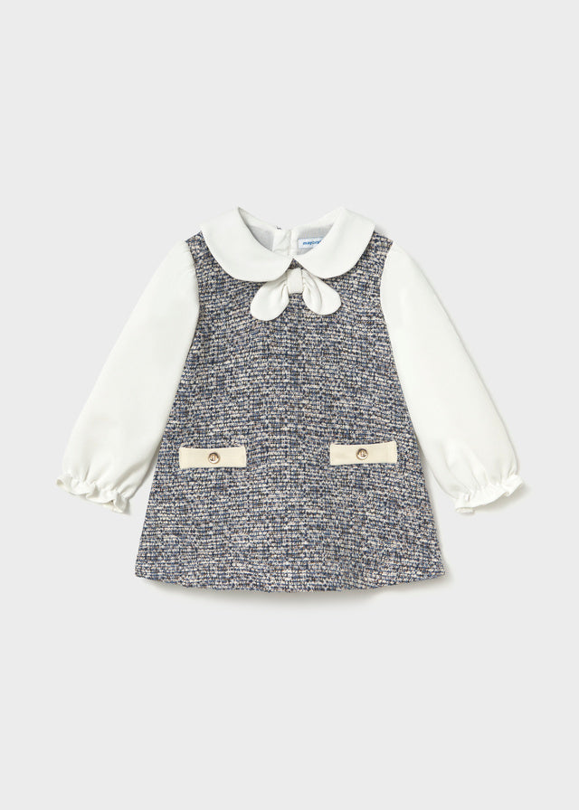 Mayoral baby combo dress 2948