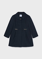 Mayoral Girls Navy Dress Coat 4413