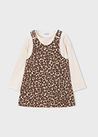 mayoral girls pinafore set 4918