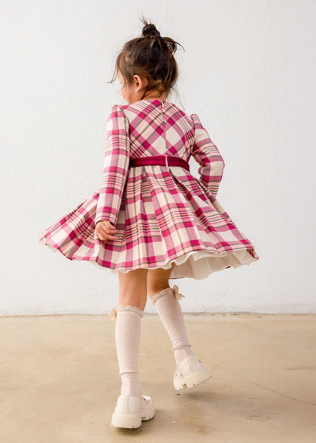 Mayoral Plaid Dress 4923