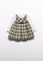 Abel & Lula Checked dress 5513