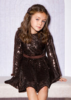 Abel & Lula Sequin Dress 5539