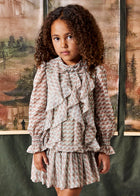Abel & Lula Chiffon dress 5586