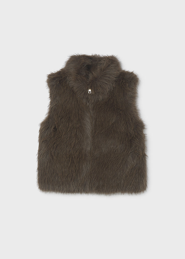 Mayoral faux fur vest 7305