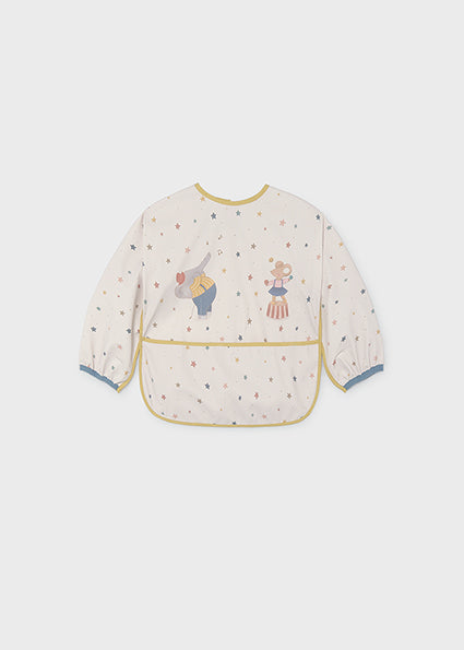 Mayoral bib with sleeves 9136