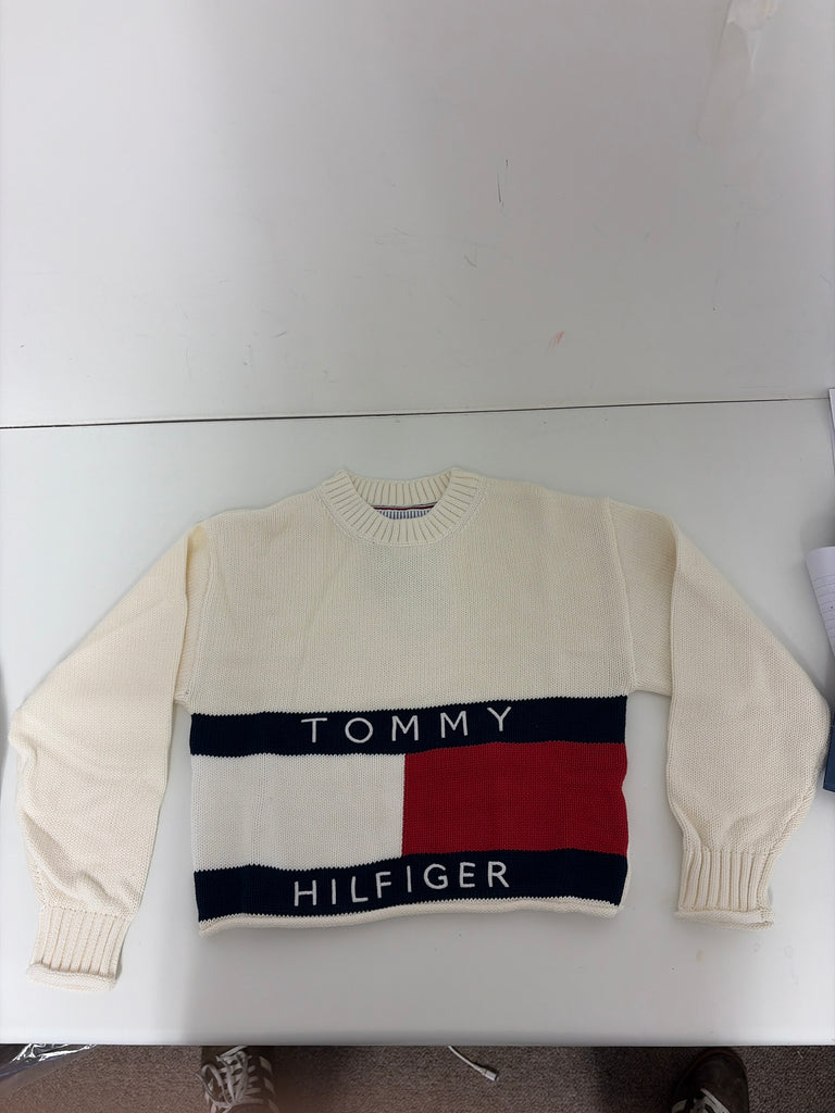 Tommy Hilfiger Girls Cream heritage Sweater