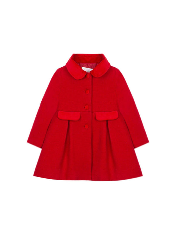Patachou Red Mouflon Coat