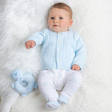 Emile et Rose Archer Babygrow and cardigan set