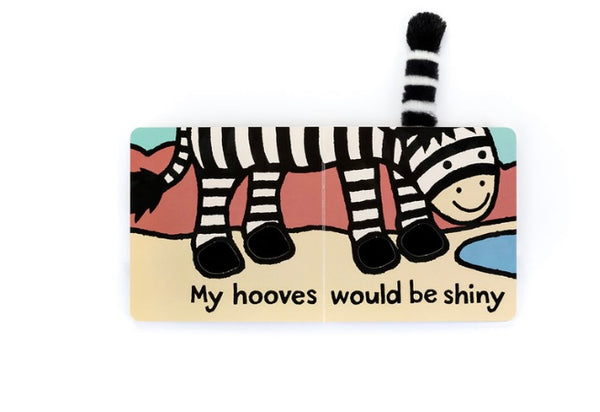 Jellycat If I were a Zebra Book