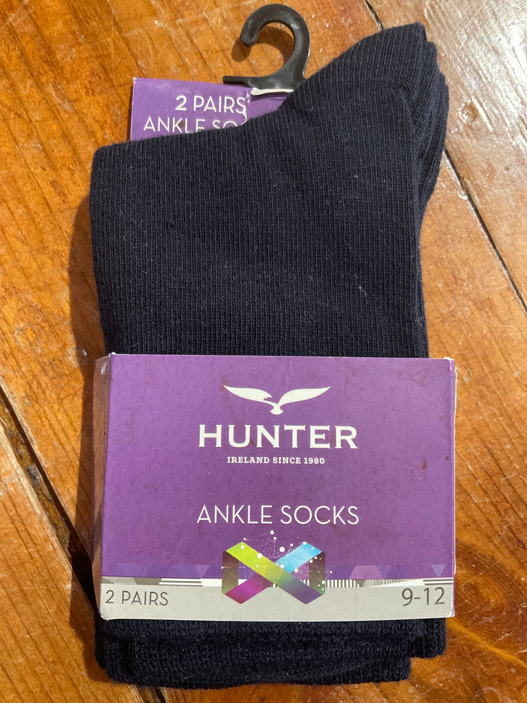 Hunter Ankle Socks Navy