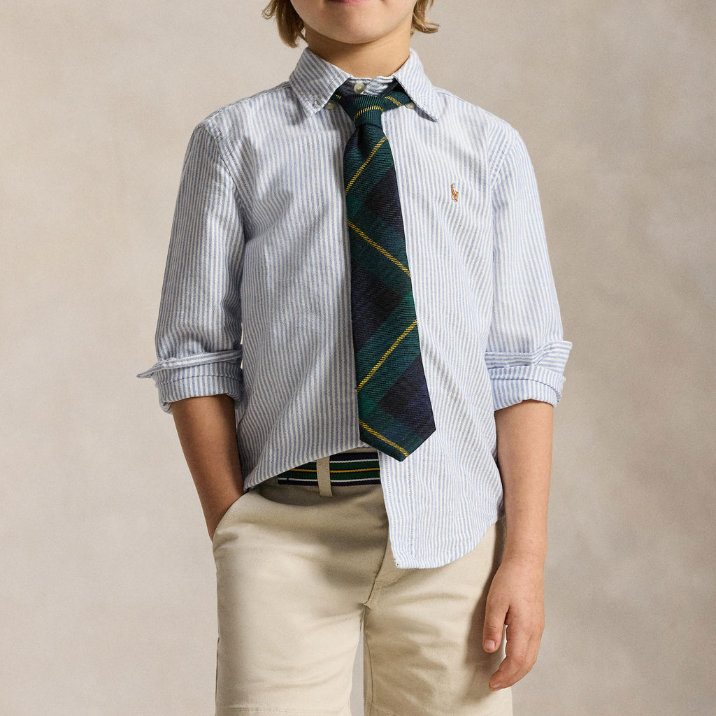 Ralph Lauren Striped Cotton Oxford Shirt