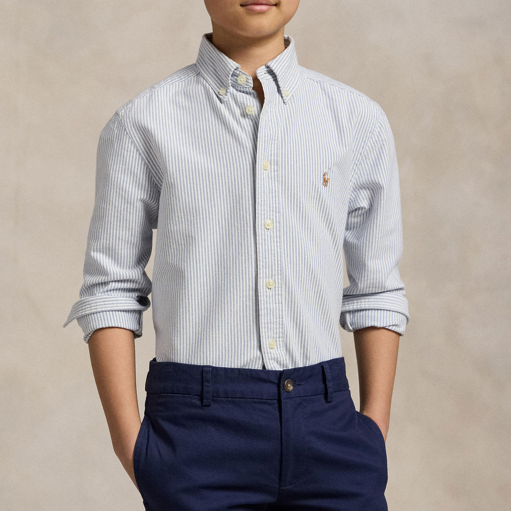 Ralph Lauren Striped Cotton oxford Shirt