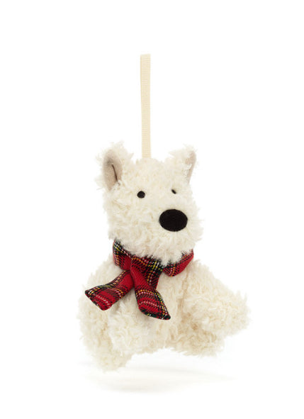 Jellycat Munro Scottie Dog Decoration