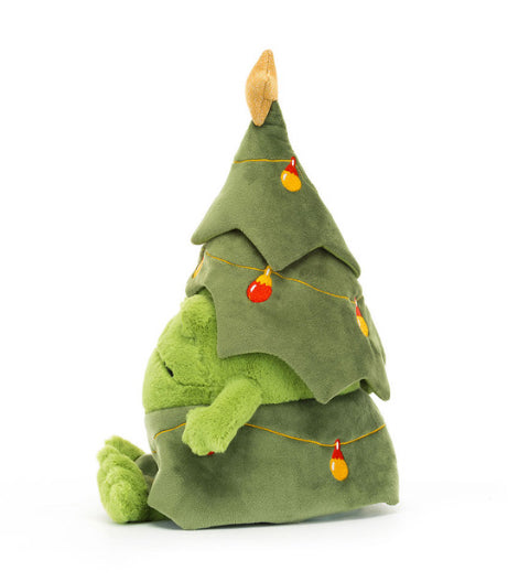 Jellycat Christmas Tree Ricky Rain Frog-1