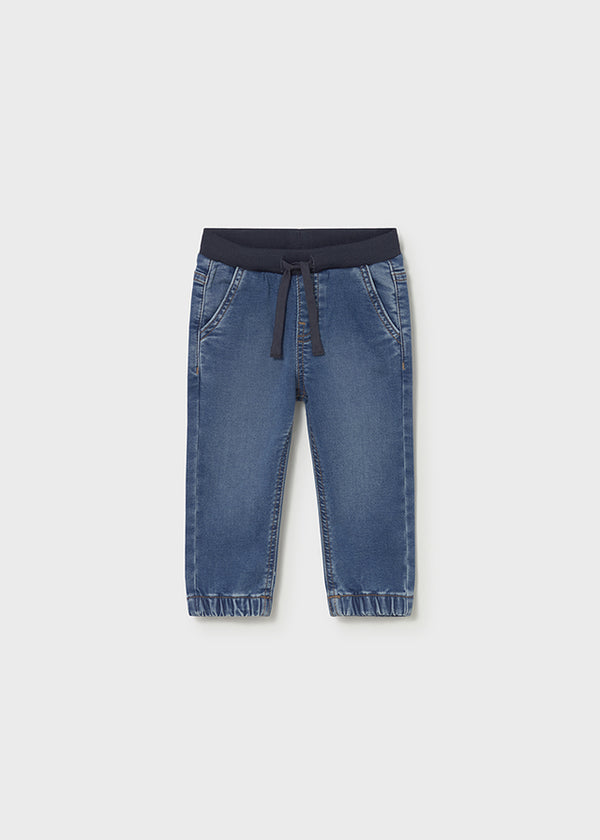 Mayoral boys soft denim jogger pants 1520
