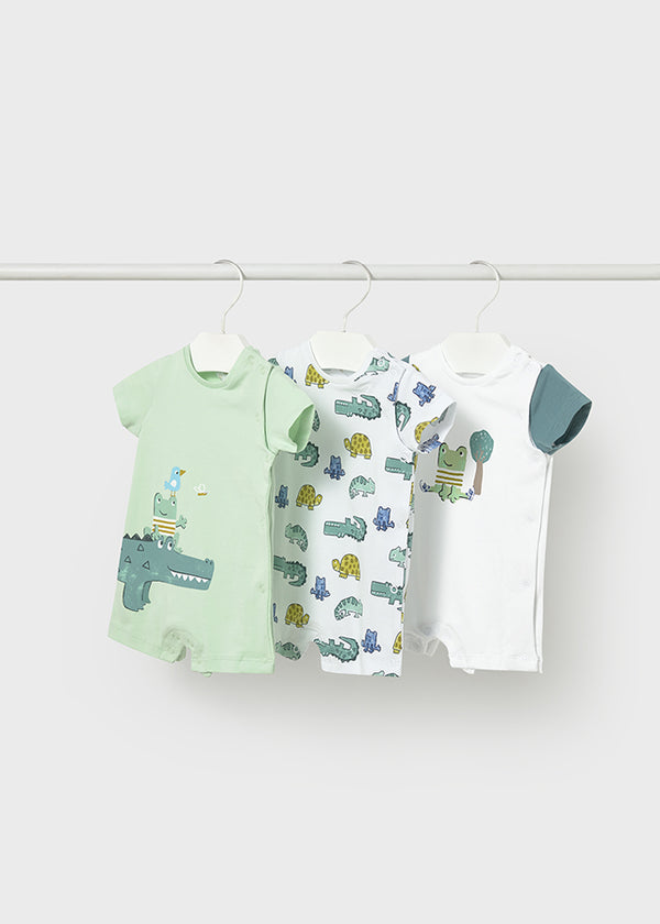 Mayoral boys set of three onsie 1724