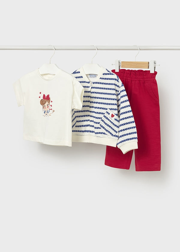 Mayoral baby Girl 3piece legging set 1830