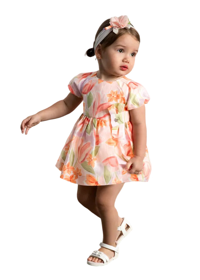 Mayoral girls printed dress 1909