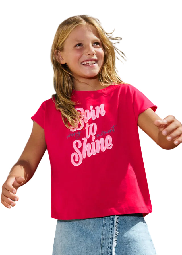 Mayoral teen girls printed t-shirt 6010