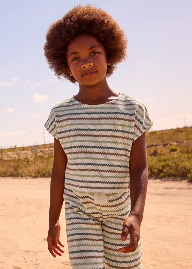 Mayoral teen girl crochet look top 6022