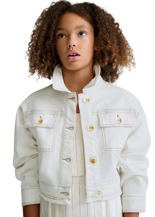 Mayoral teen girls Twill Jacket 6407