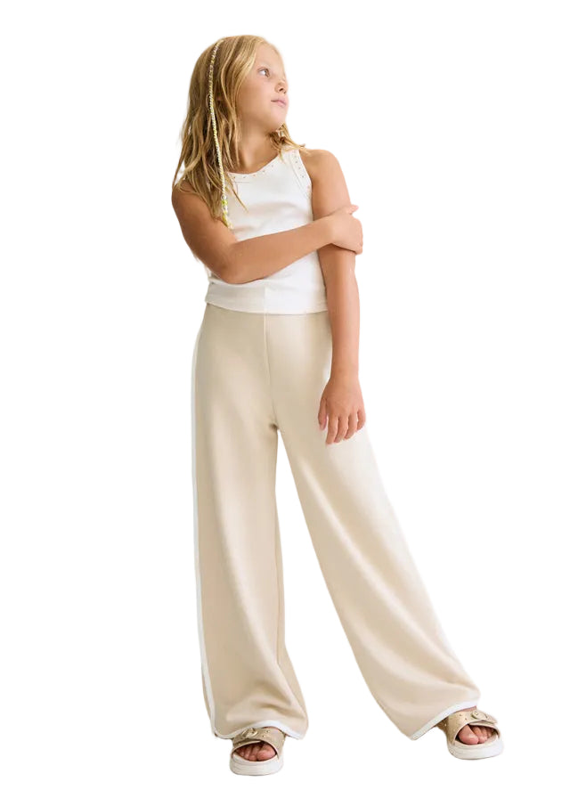 Mayoral teen girls crepe knit pants 6556