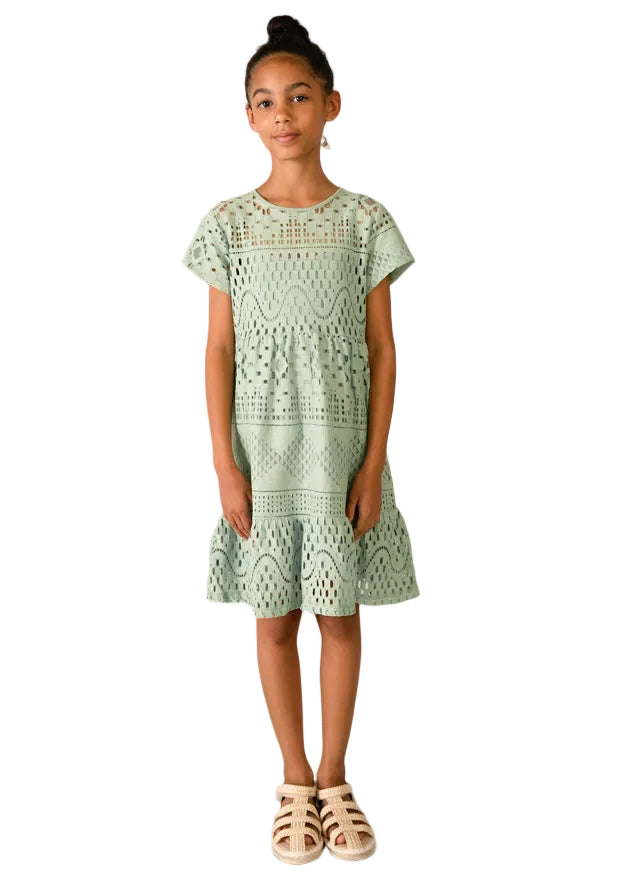 Mayoral lace dress 6904