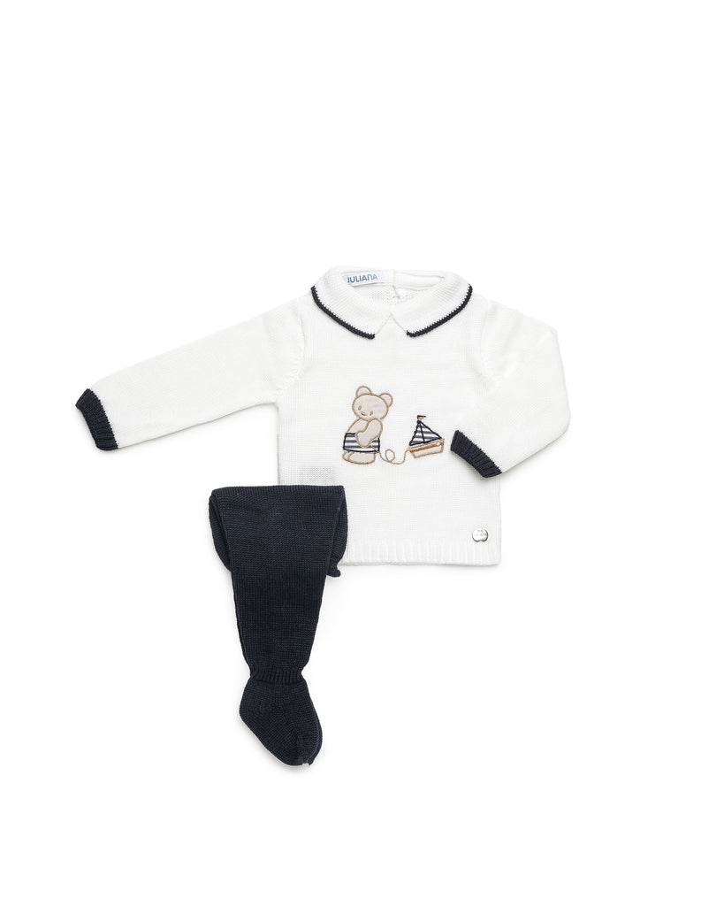 Juliana baby boy knit set 26049